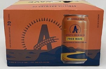 Athletic Brewing Free Wave IPA-Non Alcoholic
